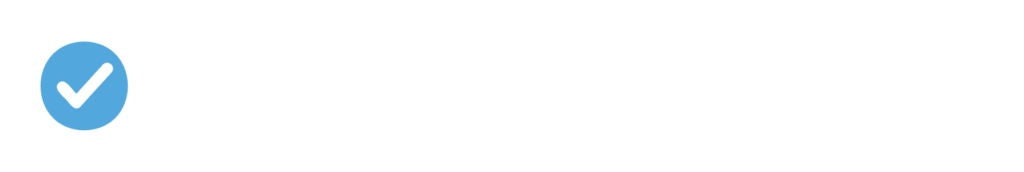RVfinder White With White Blue Tick